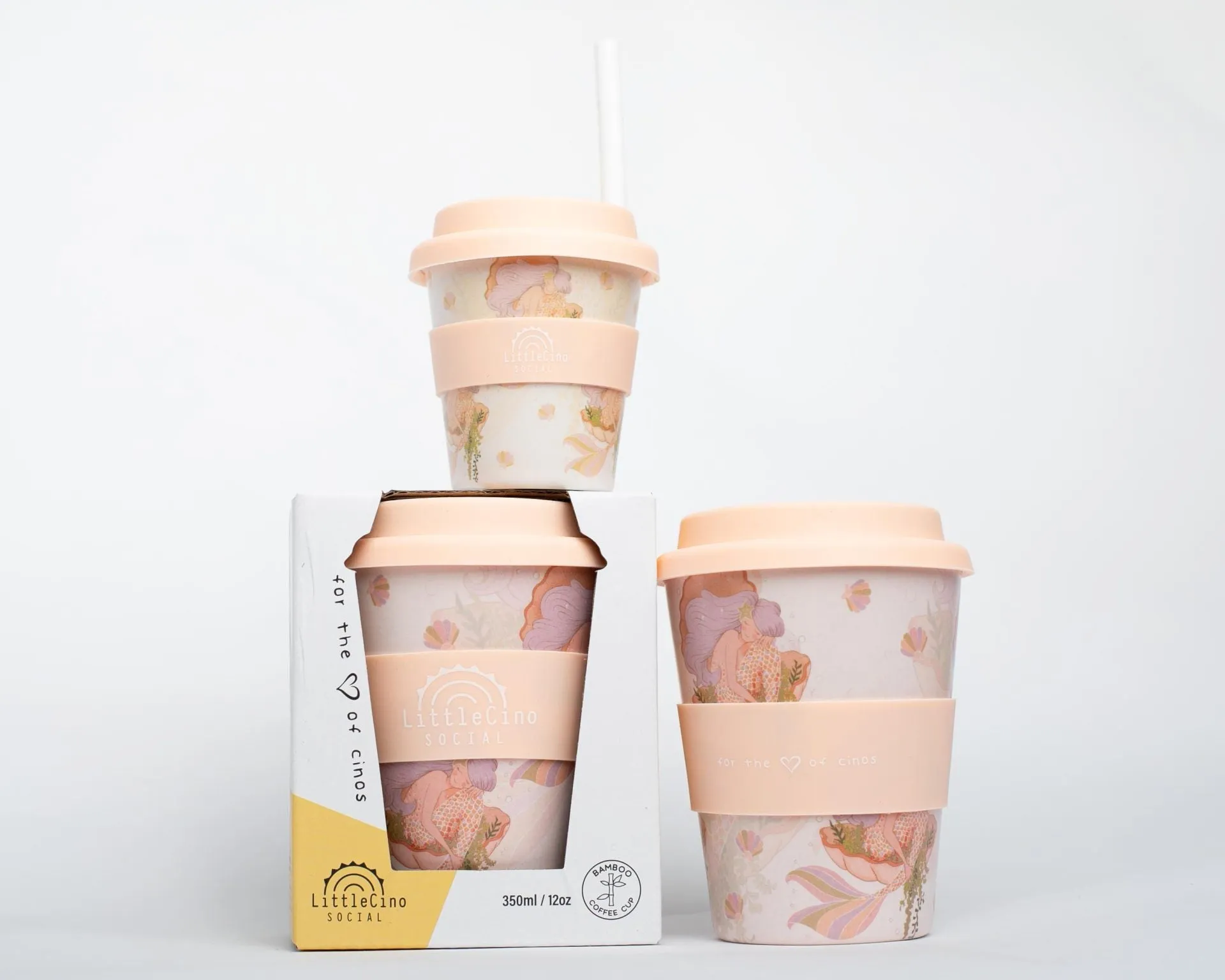 ADULT SIZE Cino Cup - Peachy Seaqueen 450ml