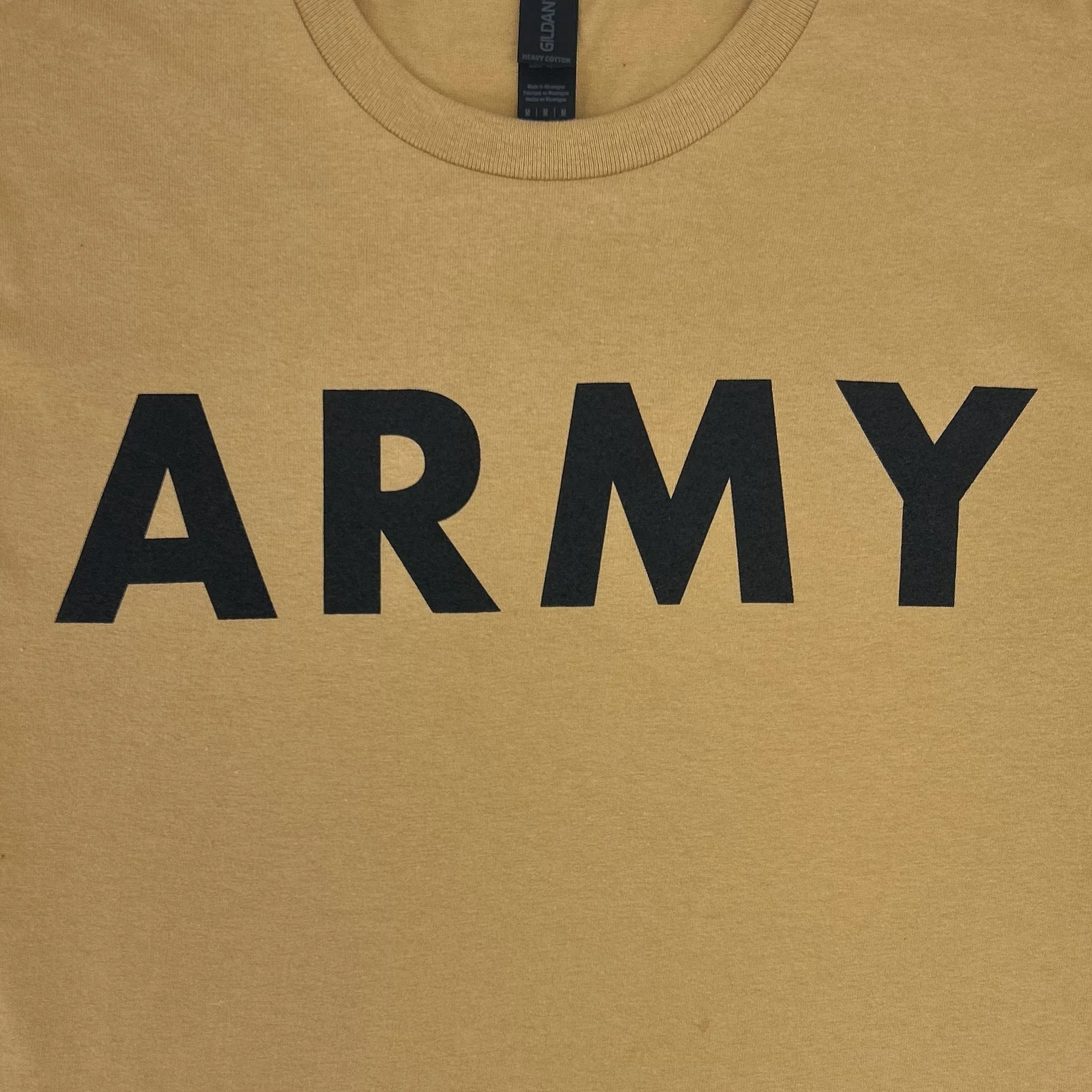 Army Logo Core T-Shirt (Old Gold)