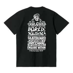 Bored of Southsea We Take Gold T Shirt - Black