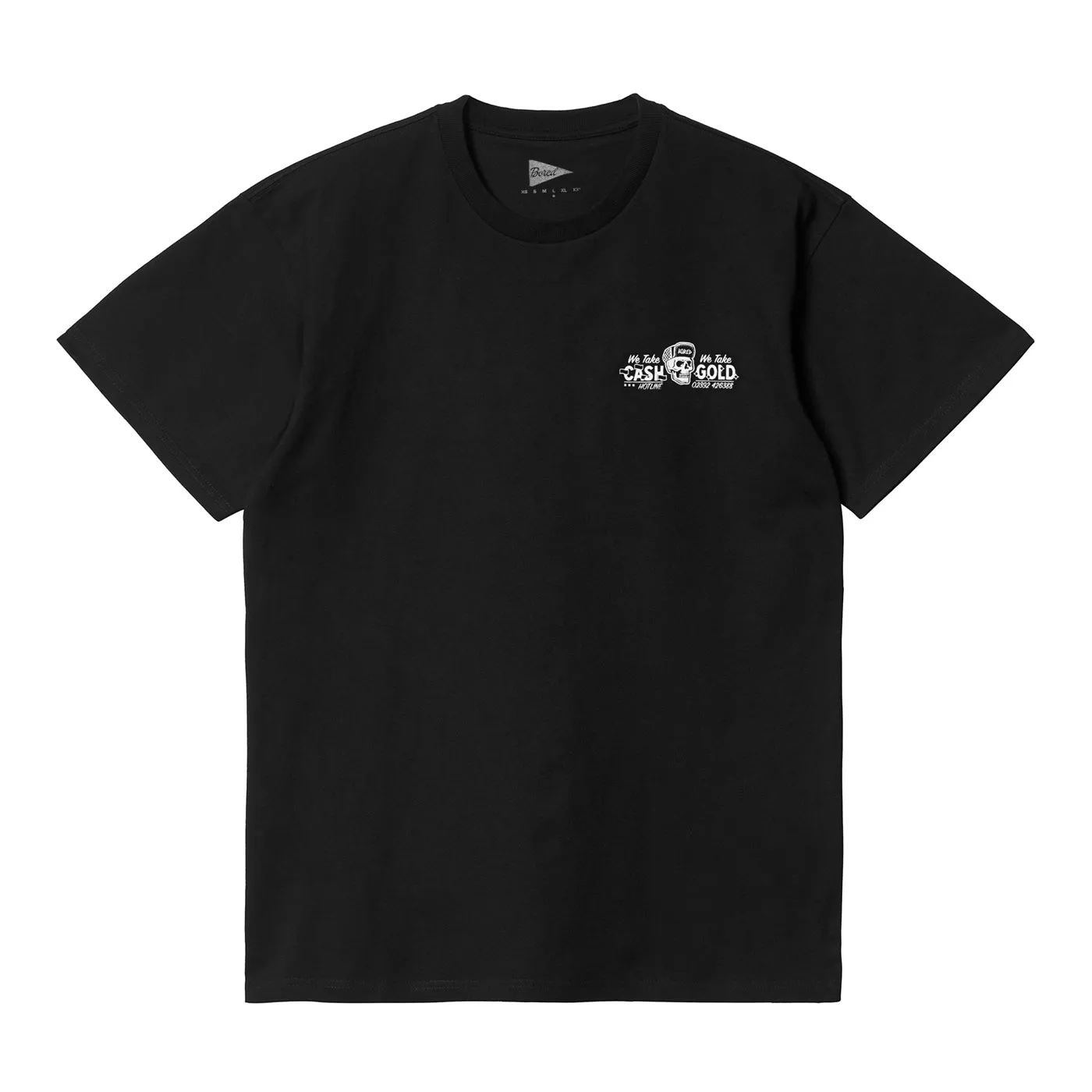Bored of Southsea We Take Gold T Shirt - Black