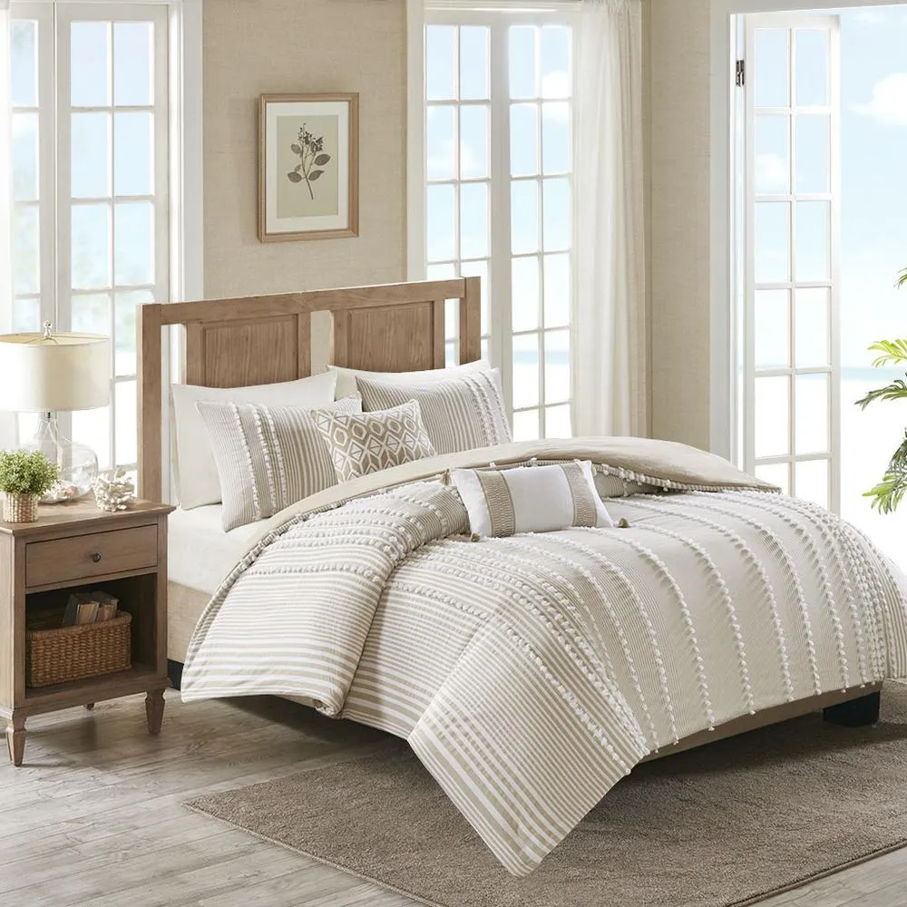 Messina | Queen Cotton Yarn Dyed Tufted Duvet Cover Mini Set