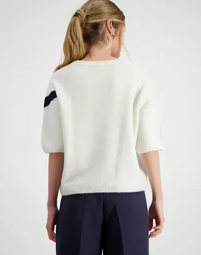 MONARI - Short Sleeve Knit - City Vibes