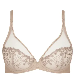 Simone Perela Delice Full Coverage Plunge, Nude