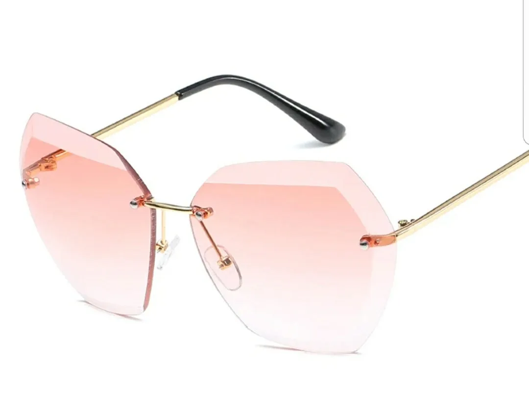 Syri Luxury Rimless Sunglass