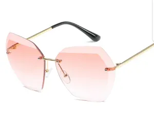 Syri Luxury Rimless Sunglass