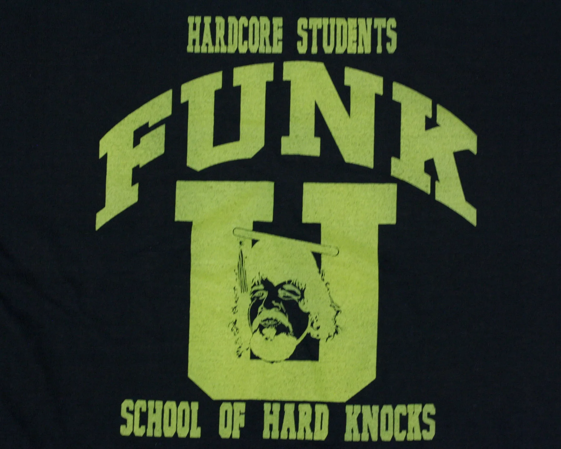 TERRY FUNK FUNK-U GOLD/BLACK T-SHIRT XL