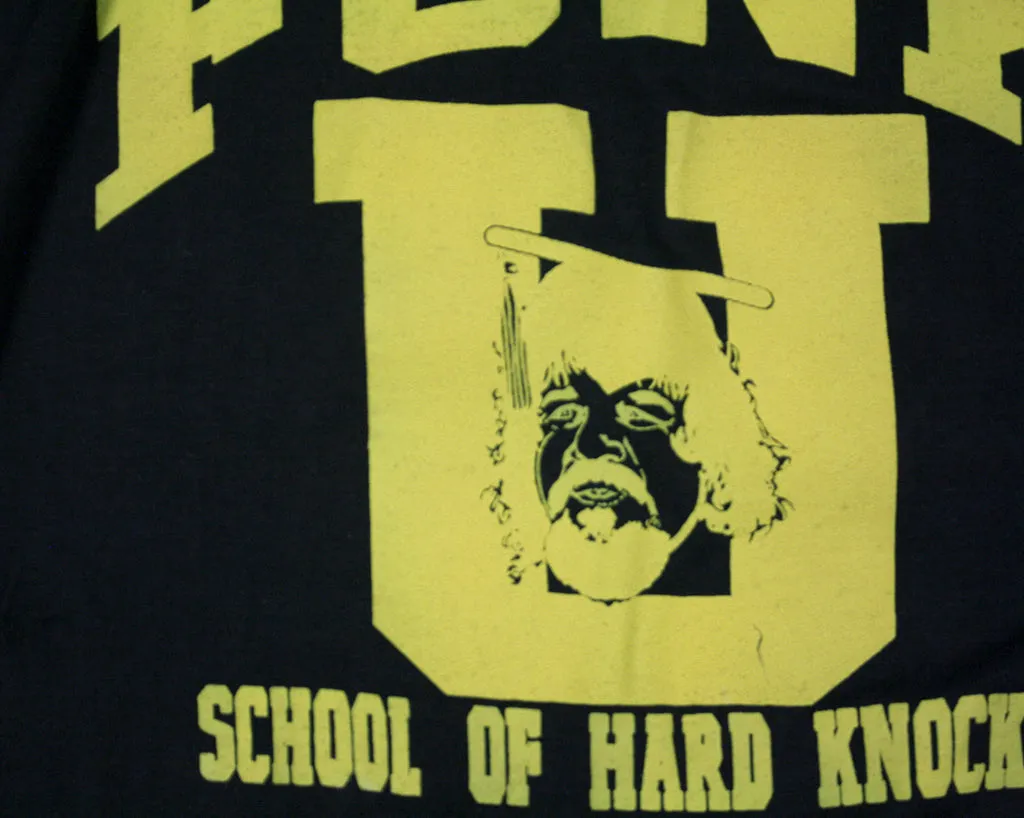 TERRY FUNK SIGNED GOLD/BLACK T-SHIRT LG