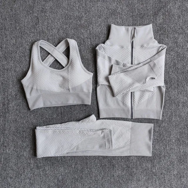 Women Seamless Quick Dry Yoga Sets