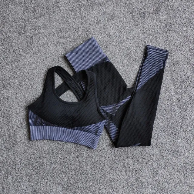 Women Seamless Quick Dry Yoga Sets