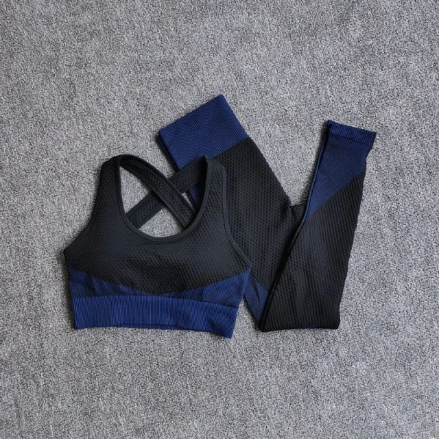 Women Seamless Quick Dry Yoga Sets
